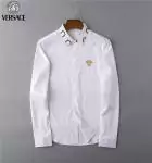 chemise versace homme 2020 broderie medusa blanc